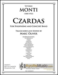 Czardas Concert Band sheet music cover Thumbnail
